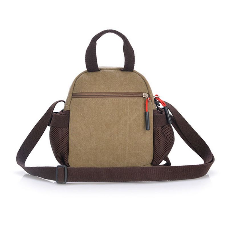 Kvinder Mænd Casual Canvas Crossbody Tasker Lys Håndtasker Udendørs Skuldertasker