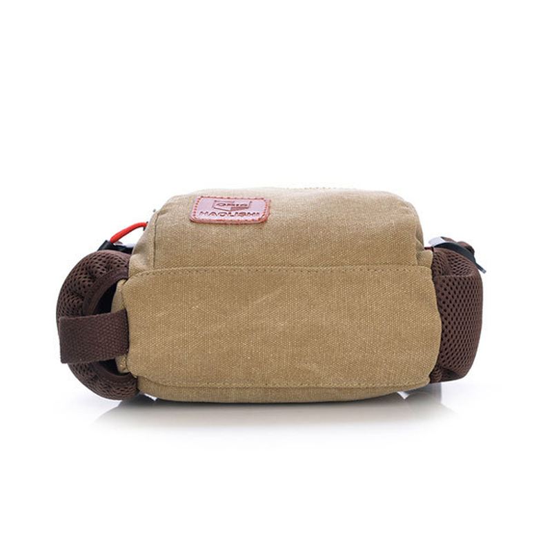 Kvinder Mænd Casual Canvas Crossbody Tasker Lys Håndtasker Udendørs Skuldertasker