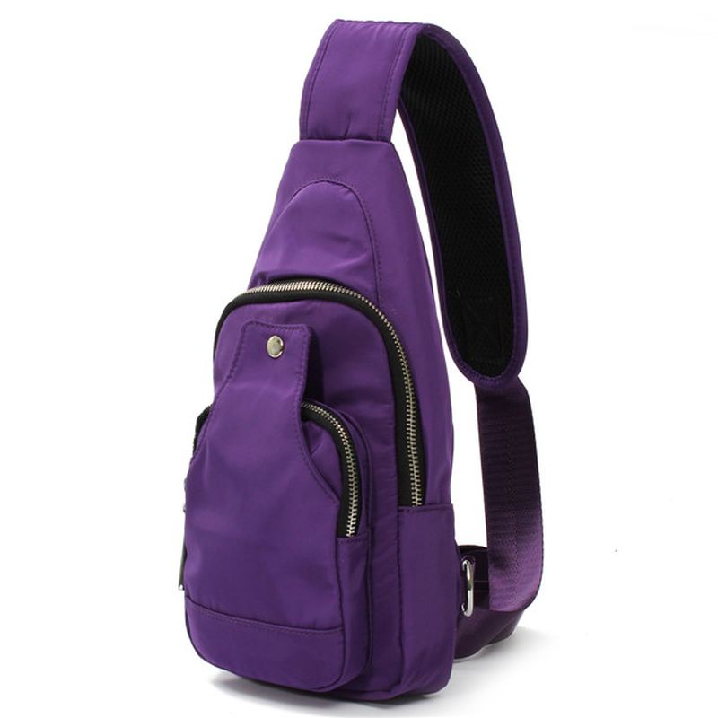 Kvinder Mænd Nylon Brysttasker Sport Vandtætte Crossbody Tasker Casual Outdoor Tasker