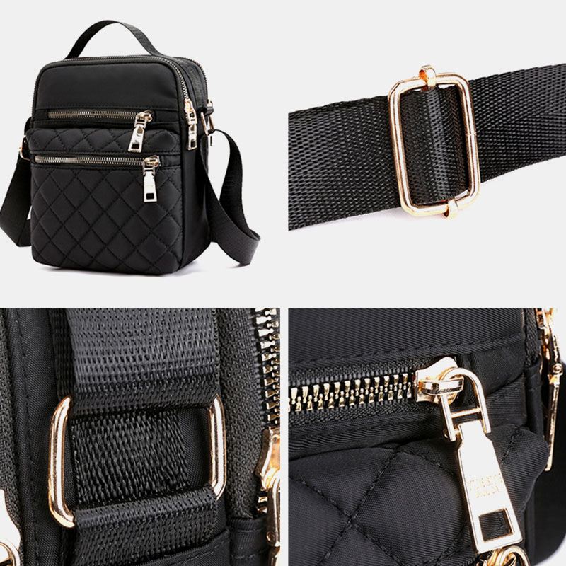 Kvinder Med Stor Kapacitet Multi-pocket Vandtæt Håndtaske Skuldertaske Crossbody Taske