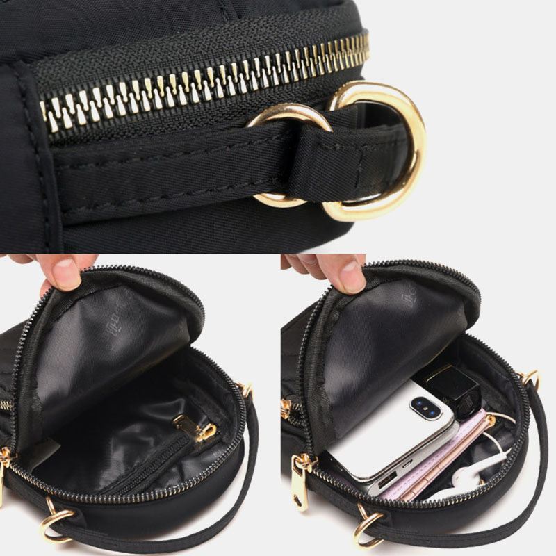 Kvinder Mini Small Phone Bag Crossbody Bag Skuldertaske Til Outdoor