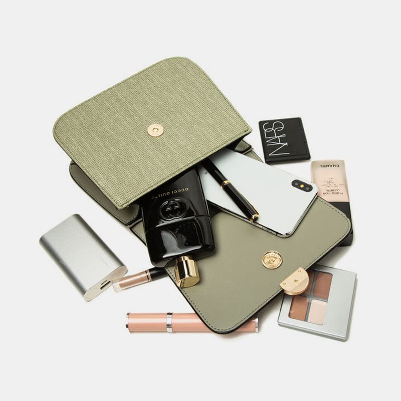 Kvinder Patchwork Telefontaske Casual Crossbody Taske