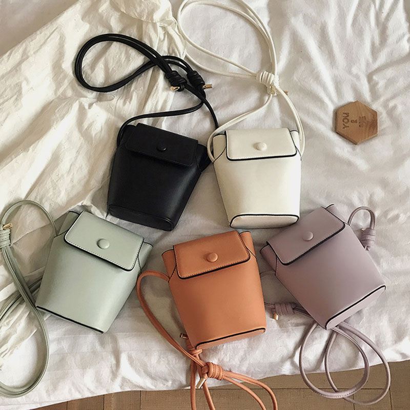 Kvinder Solid 6.3 Tommer Telefontaske Crossbody Taske