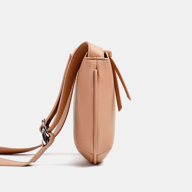 Kvinder Solid Pu Crossbody Taske Armpit Bag