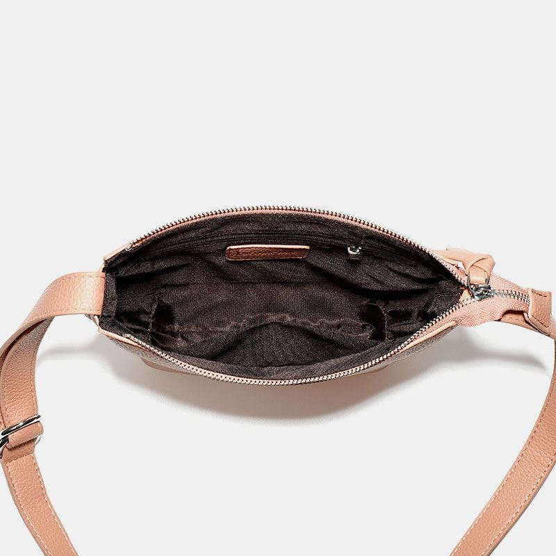 Kvinder Solid Pu Crossbody Taske Armpit Bag