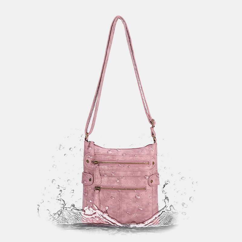 Kvinder Vandtæt Multi-pocket Anti-theft Crossbody Bag Skuldertaske