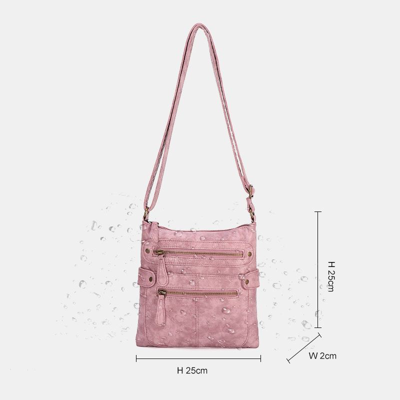 Kvinder Vandtæt Multi-pocket Anti-theft Crossbody Bag Skuldertaske