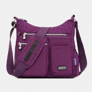 Kvinder Vandtæt Stor Kapacitet Multi-layer Multifunktionel Crossbody Bag Skuldertaske