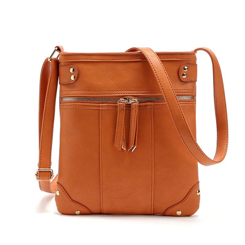 Kvinder Vintage Messenger Tasker Piger Casual Skuldertasker Retro Crossbody Tasker