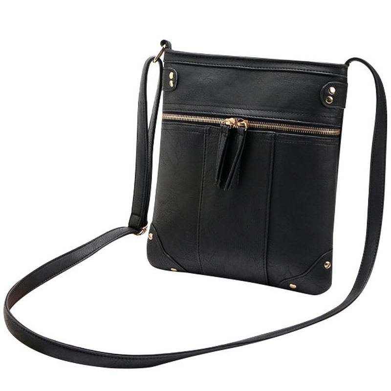 Kvinder Vintage Messenger Tasker Piger Casual Skuldertasker Retro Crossbody Tasker