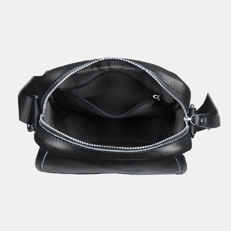 Mænd Ægte Læder Vandtæt Multifunktion Anti-theft Casual Crossbody Taske Skuldertaske