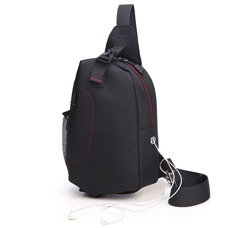 Mænd Canvas Outdoor Sport Multi-functional Crossbody Taske