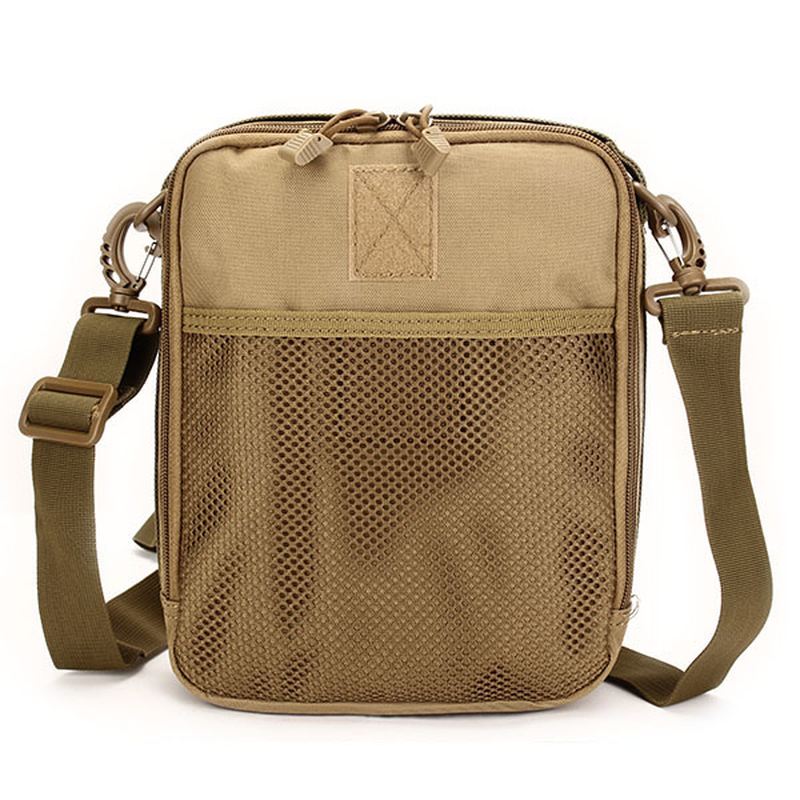 Mænd Kvinder Nylon Sport Outdoor Tactical Army Ipad Skulder Crossbody Taske