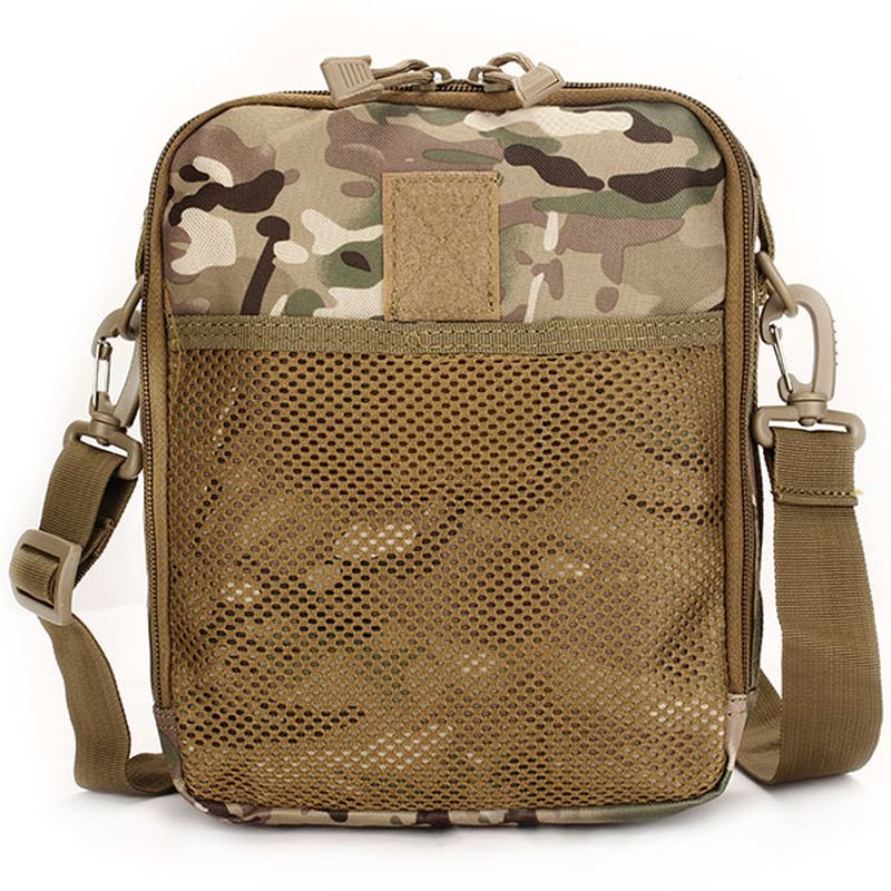 Mænd Kvinder Nylon Sport Outdoor Tactical Army Ipad Skulder Crossbody Taske