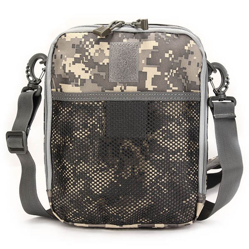 Mænd Kvinder Nylon Sport Outdoor Tactical Army Ipad Skulder Crossbody Taske