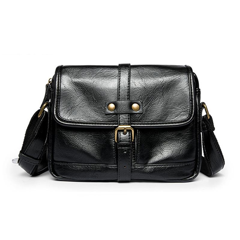 Mænd Minimalistisk Retro Casual Messenger Skulder Crossbody Taske