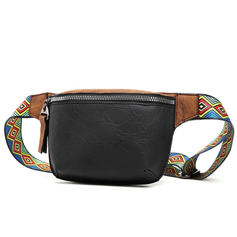 Mænd Mode Casual Telefontaske Etnisk Strop Hip-hop Chest Crossbody Taske