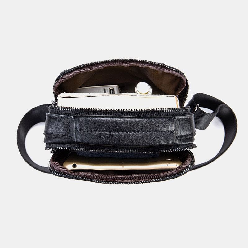 Mænd Mode Crossbody Multifunktionel Skuldertaske Håndtaske