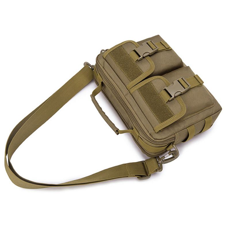 Mænd Ny Canvas Tactical Camo Casual Crossbody Taske