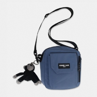 Mænd Nylon Hip-hop Åndbar All-match Crossbody Bag Skuldertaske