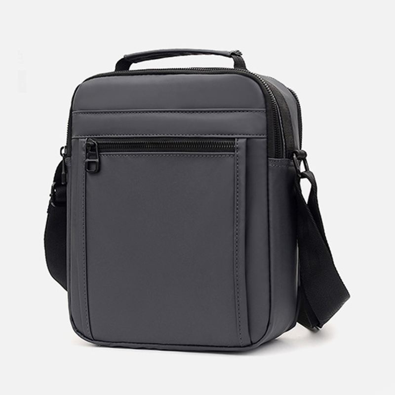 Mænd Nylon Letvægts Casual Outdoor Travel Multi-carry Skuldertaske Crossbody Taske