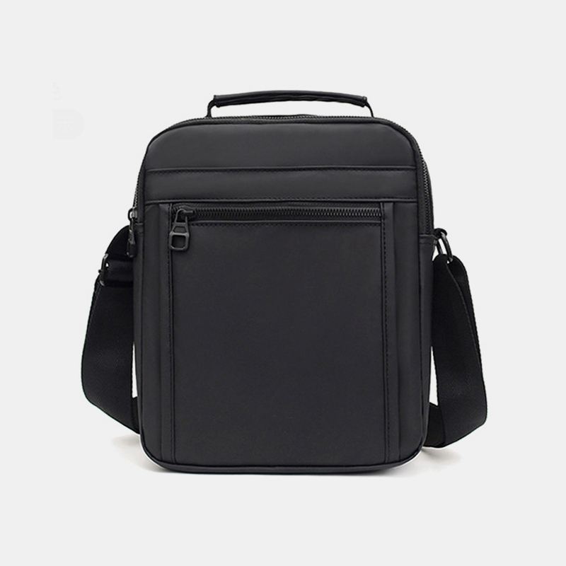 Mænd Nylon Letvægts Casual Outdoor Travel Multi-carry Skuldertaske Crossbody Taske