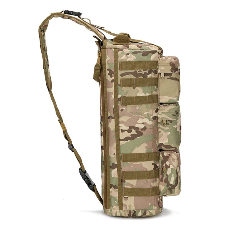 Mænd Nylon Tactical Outdoor Sport Cs Crossbody Bag Vandrebrysttaske