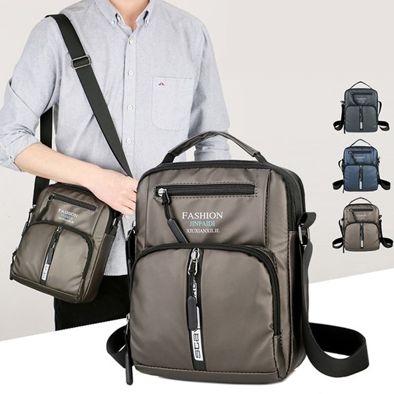 Mænd Oxford Business Skuldertasker Multi-pocket Chest Bag