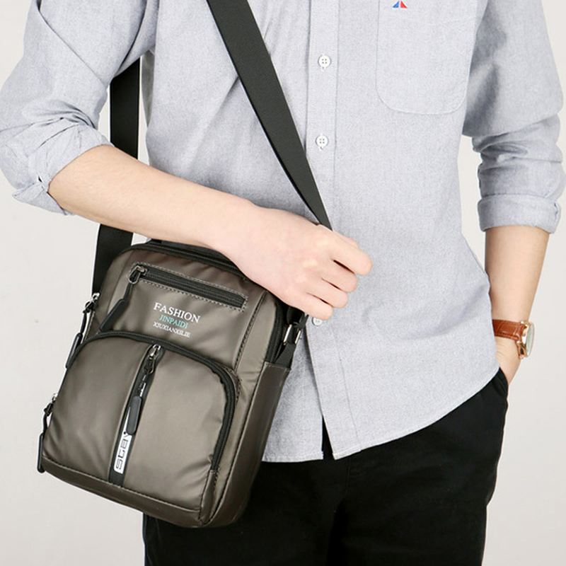 Mænd Oxford Business Skuldertasker Multi-pocket Chest Bag