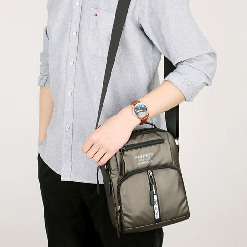 Mænd Oxford Business Skuldertasker Multi-pocket Chest Bag