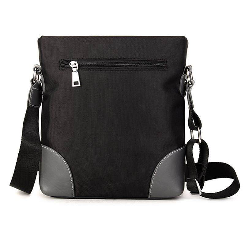 Mænd Oxford Fritid Crossbody Taske Business Skuldertaske Nøglering