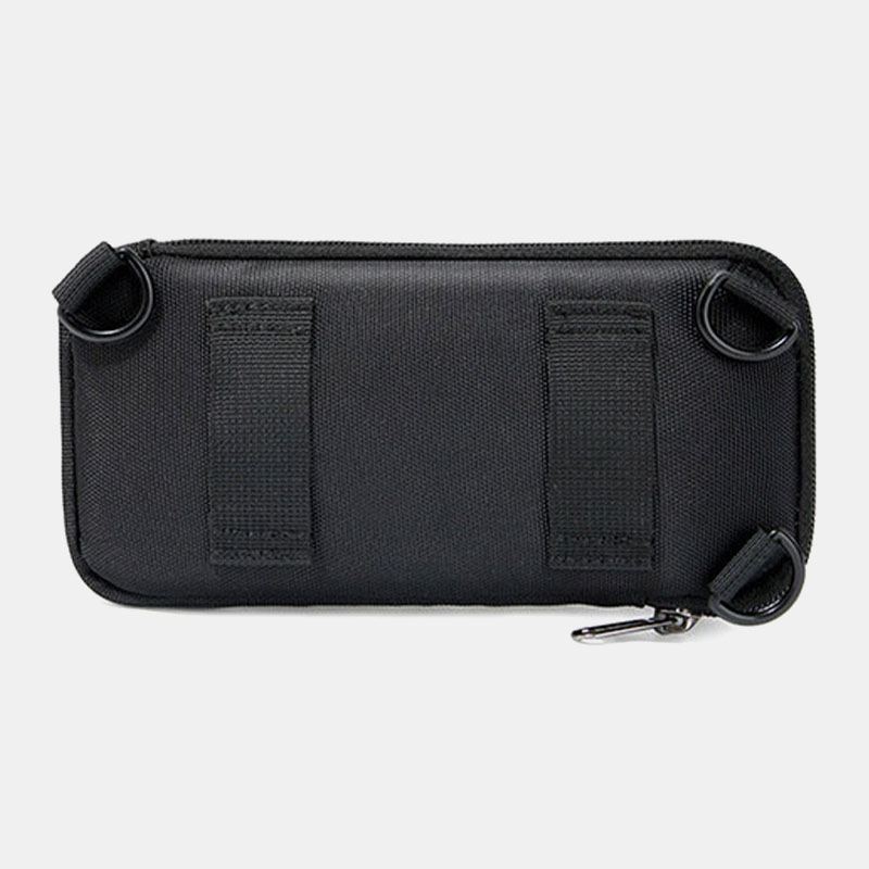 Mænd Pu Læder Multifunktion Stor Kapacitet Casual Mini Telefontaske Taljetaske Skuldertaske Crossbody Taske