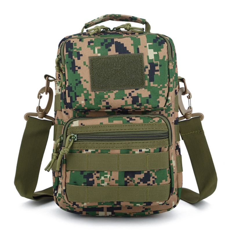 Mænd Tactical Crossboby Bag Camouflage Vandtæt Udendørs Sholder Bag Håndtaske