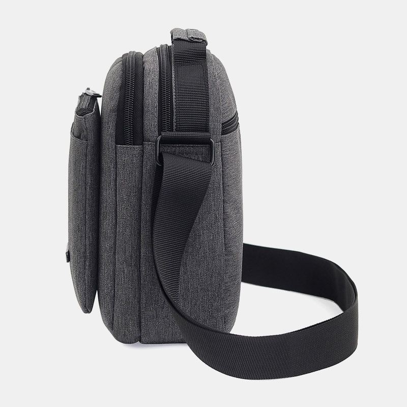 Mænd Vandtæt Casual Nylon Crossbody Taske Skuldertaske Til Udendørs Kontor