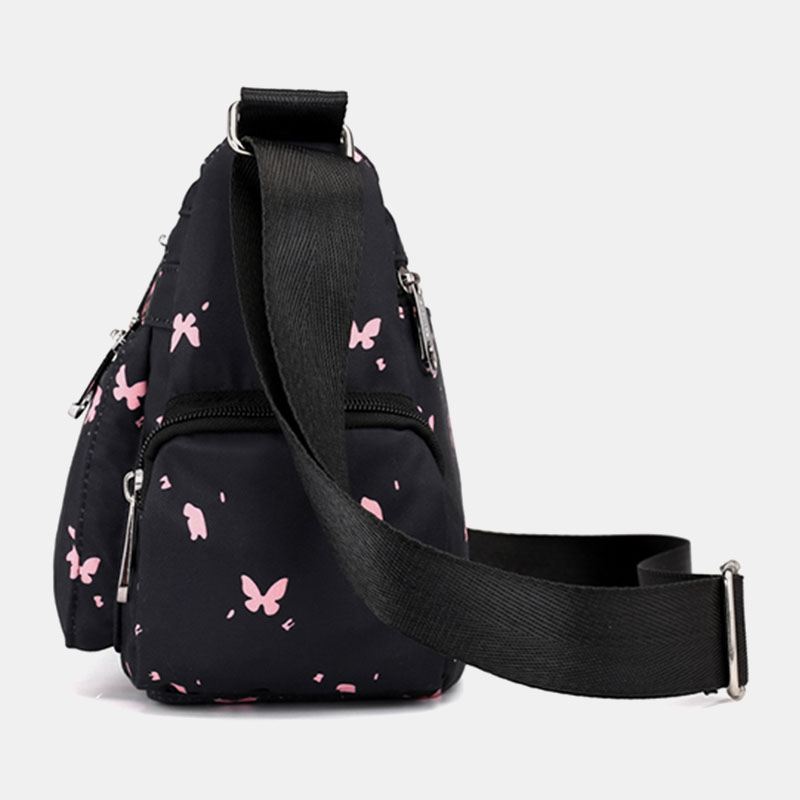 Moderigtig Nylon Afslappet Skuldertaske Crossbody-taske