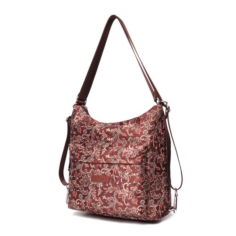 National Floral Travel Kvinder Rygsæk Crossbody Taske