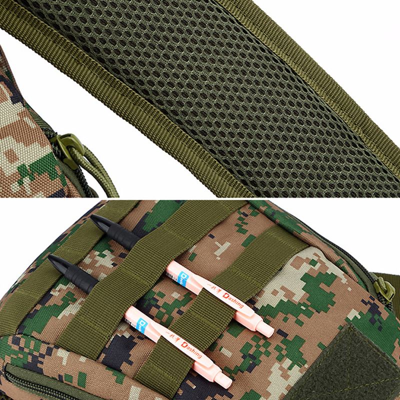 Nylon Outdoor Military Tactical Crossbody Taske Til Mænd