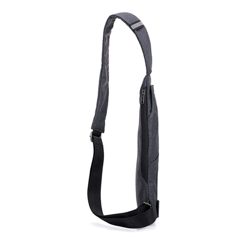 Oxford Anti-theft Vandafvisende Outdoor Travel Sling Bag Brysttaske Crossbody-taske Til Mænd