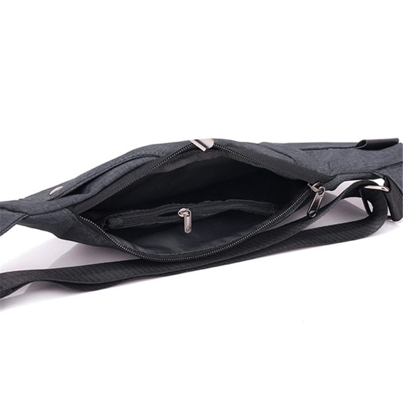 Oxford Anti-theft Vandafvisende Outdoor Travel Sling Bag Brysttaske Crossbody-taske Til Mænd