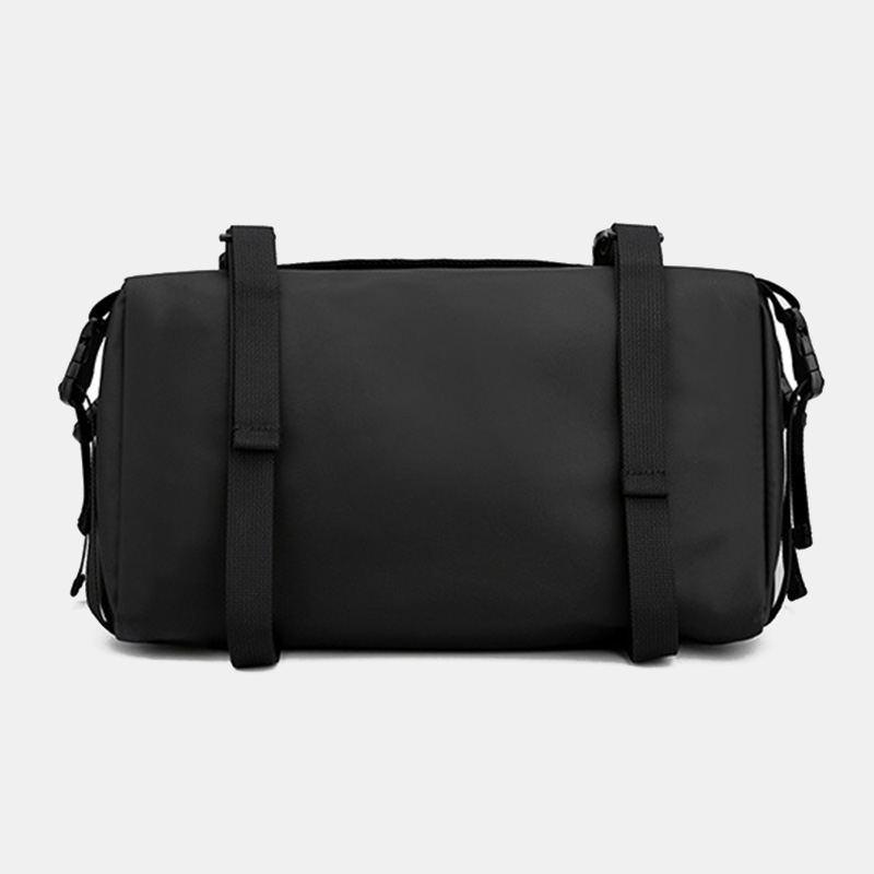 Unisex Stor Kapacitet Ryg Anti-tyveri Lomme Crossbody Tasker Minimalistisk Spænde Nylon Messenger Bag Skuldertaske