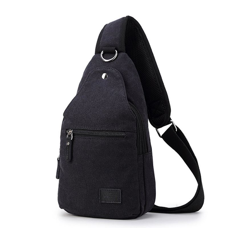 Vintage Canvas Casual Outdoor Travel Brysttaske