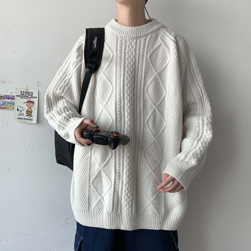 Sweater Boy Loose All Match Lazy Wind Sweater