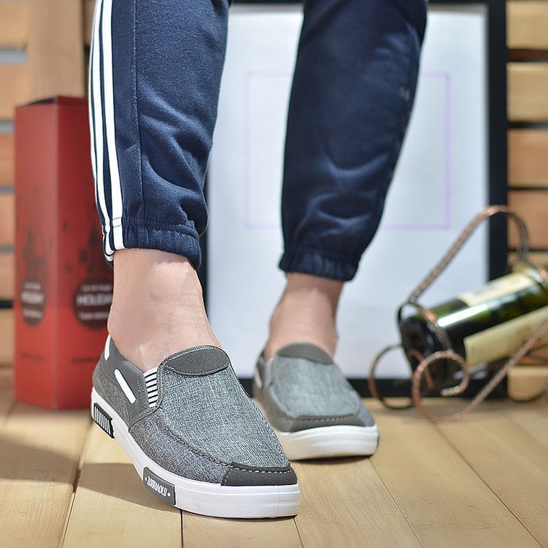 Mænd Canvas Casual Bløde Loafers