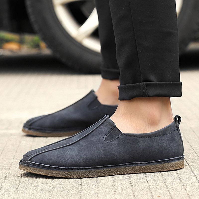 Mænd Komfortable Bløde Suede Loafers