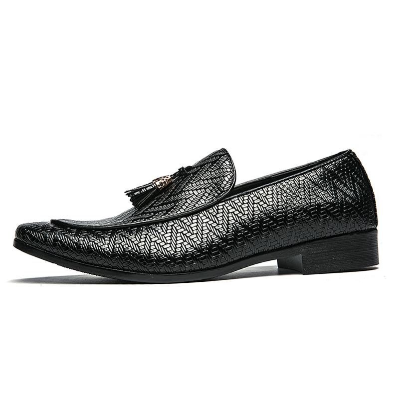 Mænd Mikrofiber Læder Åndbar Slip-on Foring Klassiske Casual Business Sko