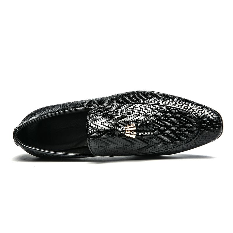 Mænd Mikrofiber Læder Åndbar Slip-on Foring Klassiske Casual Business Sko