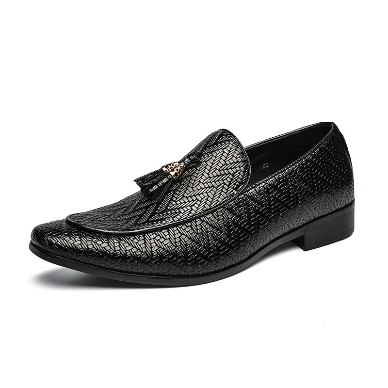 Mænd Mikrofiber Læder Åndbar Slip-on Foring Klassiske Casual Business Sko