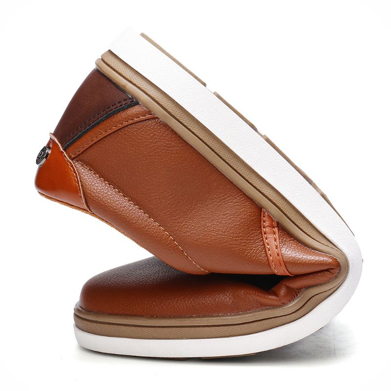 Mænd Retro Soft Walking Sole Casual Business Loafers