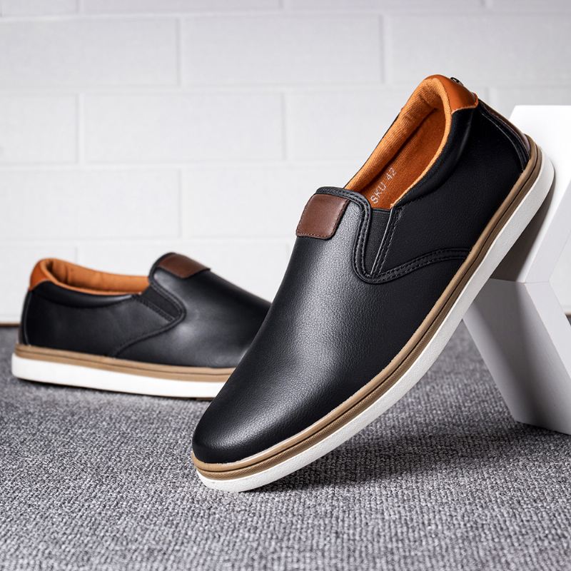 Mænd Retro Soft Walking Sole Casual Business Loafers