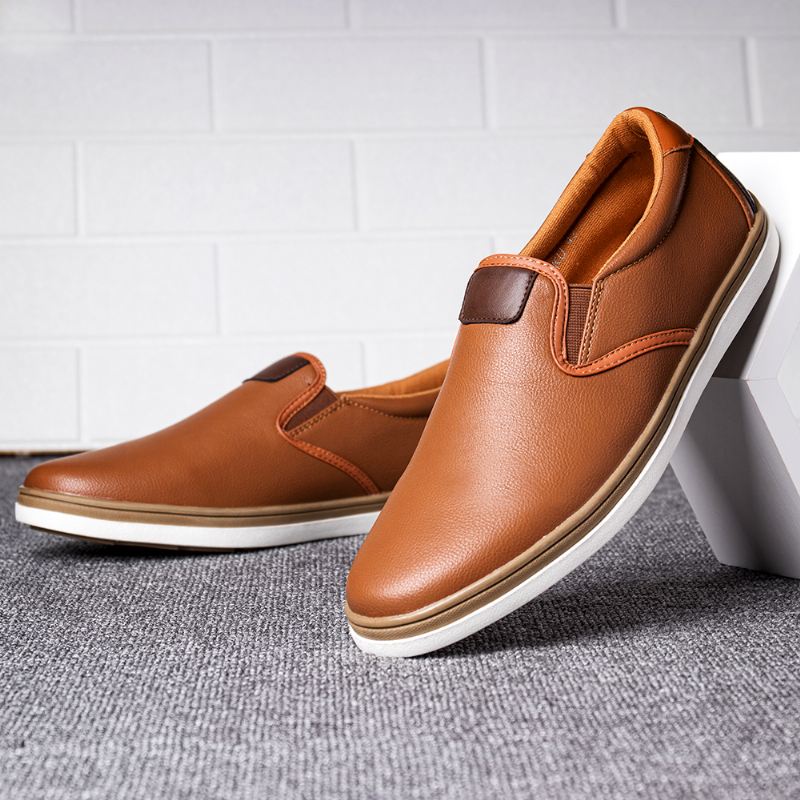 Mænd Retro Soft Walking Sole Casual Business Loafers